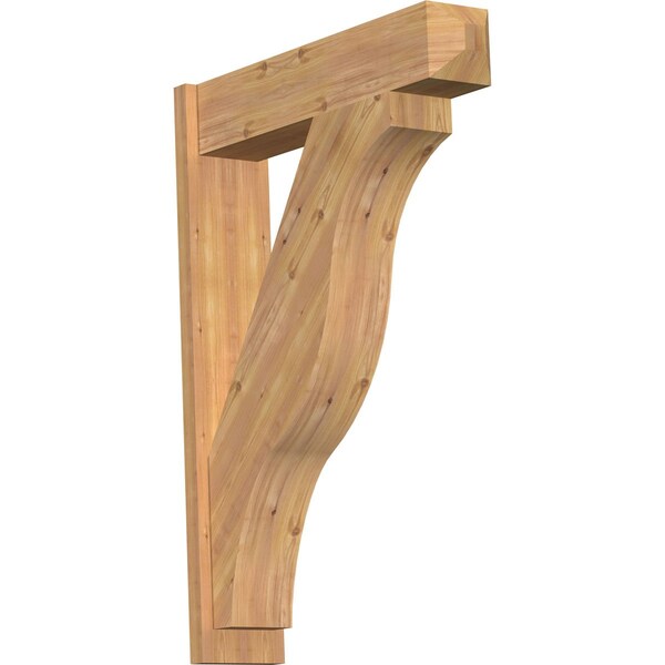 Ekena Millwork Funston Smooth Craftsman Outlooker, Western Red Cedar, 7 1/2"W x 32"D x 44"H OUT08X32X44FST04SWR - main